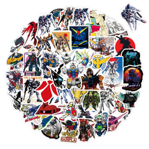 Free shipping worldwide 50PCS Gundam  Anime Cartoon Sticker - £6.28 GBP