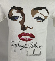 Vintage Marilyn Monroe T Shirt Single Stitch Promo Tee  Crew 90s USA Medium - £31.31 GBP