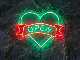 Open | LED Neon Sign - £127.89 GBP+