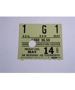 Elton John Concert Ticket Stub Vintage 1969 Anaheim Convention Center Loge  - $3,799.72 MXN