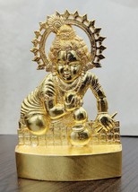 Ladoo Gopal Idol Laddu Gopal Statue Hindu God 11 Cm Height Energized - £12.58 GBP