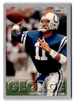 1993 Fleer #478 Jeff George - $1.73