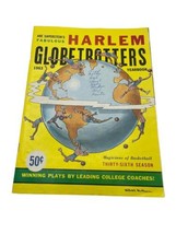 1963 Harlem Globetrotters Yearbook Program Vintage Advertisements Basket... - £11.09 GBP