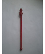 Mr. Peanut Planters Swizzle Stick Drink Stirrer Red Plastic - $7.10