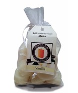 6 Piece Vanilla Scented Beeswax Melts, Hand Poured by Hubbardston Candle Co - £9.74 GBP