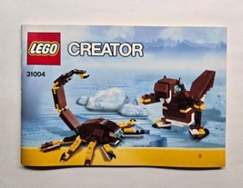 LEGO 31004: Creator Fierce Flyer Instruction Booklet ONLY - $9.89