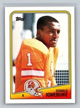 Donald Igwebuike #357 1988 Topps Tampa Bay Buccaneers - $1.79
