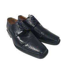 Antonio Cerrelli Dress Shoes 6427 Navy Wide Men&#39;s Size 10 Wide - £29.56 GBP