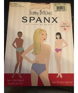 NWT Spanx SZ Medium Skinny Britches Cheeky Cut Thong Pure - £11.06 GBP