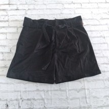 Land n Sea Shorts Womens 14 Black Bermuda Belted Chino Pleated Pockets C... - £15.13 GBP