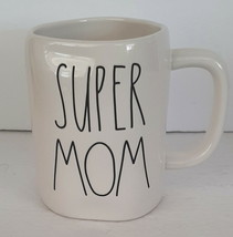 Rae Dunn SUPER MOM Coffee Tea Mug Mom Gift Magenta by Artisan Mother’s Day - £13.88 GBP