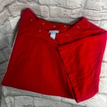 Liz &amp; Me Essentials Camicetta Donna 4XL Taglie Forti 30 32 Occhiello T-S... - $43.55 CAD