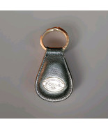 FOSSIL Keyring Black Leather Authentic Keychain GUC - $41.15 CAD