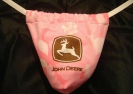 New Mens Pink JOHN DEERE Tractor Farm Equipment Gstring Thong Male Underwear - £15.17 GBP