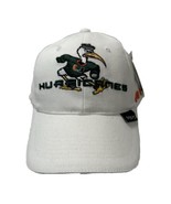 Miami Hurricanes White Hat Embroidered Mascot Big U Snapback Cap New NWT - $29.65