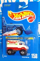 Hot Wheels Early 1990s Mainline #158 Mercedes-Benz Unimog White &amp; Red CA... - £7.83 GBP