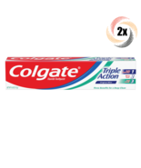 2x Packs Colgate Triple Action Benefits Original Mint Toothpaste | 4oz - $203.27 MXN