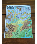 TSR 1990 Northern Iciria Hollow World Dungeons And Dragons RPG Map - $81.48 CAD