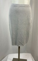 Nicole Miller Gray Pull on Sweater Skirt, Women&#39;s Size Small, NWT - £16.43 GBP