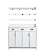 Minimalist Shoe Cabinet with Coat Rack for Hallway, Entryway Storage - $4,837.15 MXN