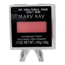 Mary Kay Chromafusion Blush Cheek Color New Hot Coral - £7.22 GBP