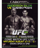 UFC RIO Anderson SILVA vs Yushin OKAMI Vegas Boxing Card - £3.95 GBP