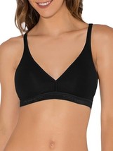 Fruit of the Loom womens Wirefree Cotton Bralette FT799 40B Black Hue NWOT - $7.91