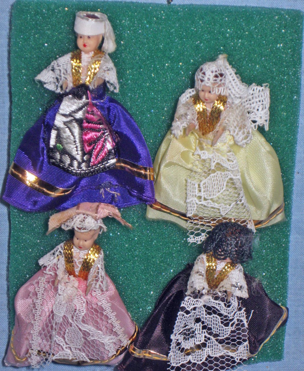 Miniature Dolls dressed in foreign costumes - $4.99