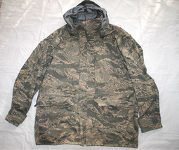 Genuine Usaf Apecs Abu Gore Tex Tiger Stripe All Purpose Parka - Large Long - £79.11 GBP