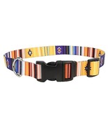 Retriever 06927 Q ASZ26 Adjustable Aztec Stripes Dog Collar - 5/8 x 12-1... - $21.55