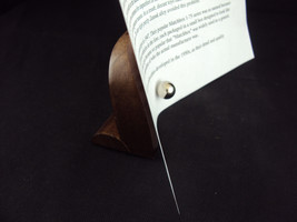 Executive Magnetic Copy Stand ~ Woodessen ~  Solid Walnut, Free USA Shipping!! - £7.95 GBP