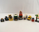 LEGO Built Vehicles Cars Various Sets Police Fire Armored ATV Taxi 3 Whe... - $58.04