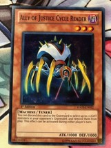 Yugioh Ally of Justice Cycle Reader HA03-EN052 Super Rare Near Mint 1st ... - £13.90 GBP