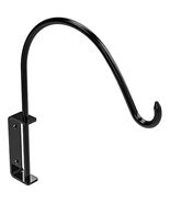 National Hardware N275-502 Hanging Curved Plant Hanger, 12-13/16&quot;, Black - $40.45 CAD