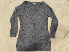 Athleta Sweater Women L Multicolor Athletic Loose Sweatshirt Top Polyester - $14.84