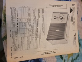 Sams Photofact Manual & Schematic Radio Transistor Repair Zenith Royal 900 - $7.25