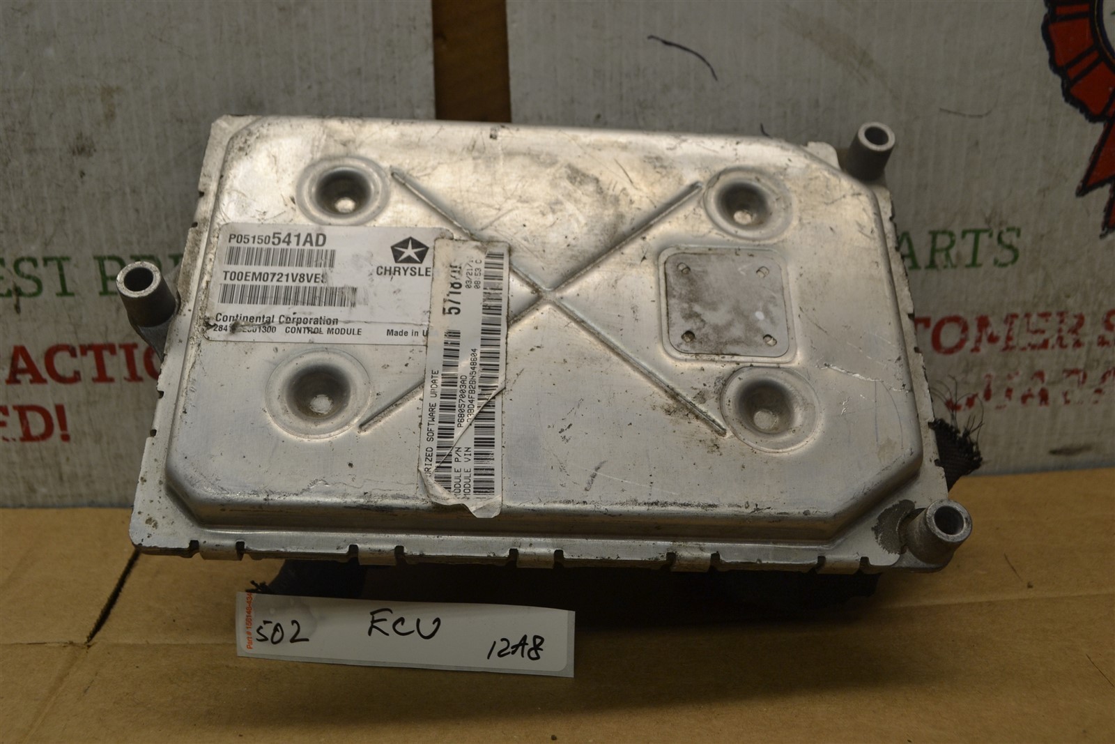 2011 Dodge Avenger 200 Engine Control Unit ECU P05150541AD Module 502-12a8 - $67.61