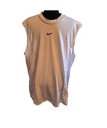 Nike Men&#39;s XL Vintage Y2K Sleeveless Jersey  White Athletic Shirt Center... - €15,36 EUR