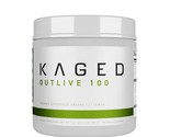 KAGED Outlive 100 Organic Superfood Greens Powder - 30 Servings - 3 Flavors - $42.99