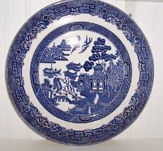 Johnson Bros England Blue Willow 10&quot; Dinner Plate - $14.00