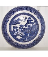 Johnson Bros England Blue Willow 10&quot; Dinner Plate - £11.10 GBP