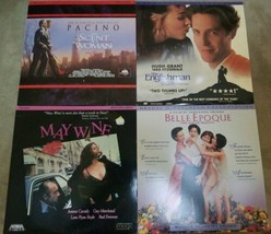 Scent Of A Woman, May Wine, The Englishman &amp; Belle Epoque LaserDisc Lot - £9.06 GBP