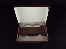 Paper Weight ~ Woodessen ~ Walnut, Solid Wood, #1 Shape, Gift Box, Free ... - $9.95