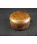 Paper Weight ~ Woodessen ~ Walnut, Solid Wood, Round Shape, Gift Box, Fr... - $189.11 MXN