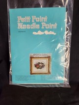Vintage Alice Godkin Petit Point Needlepoint Pattern 1131 Floral 99x147 - $4.94