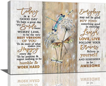 Mothers Day Gifts for Mom Women Her, Farmhouse Wall Art Dragonfly Inspir... - $36.77