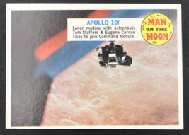 1969 Topps Man On The Moon #33A Apollo 10 Tom Stafford Eugene Cernan EX - £14.68 GBP