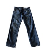 Levis 505 Jeans Mens 34x29 Dark Wash Denim Pants Cotton Blue Y2k Levi’s - $33.85 CAD