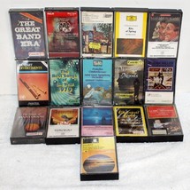 Lot of 16 Classical &amp; Big Band 6 New / 10 Used Cassette Tapes ~ Some UK Imports - £141.40 GBP