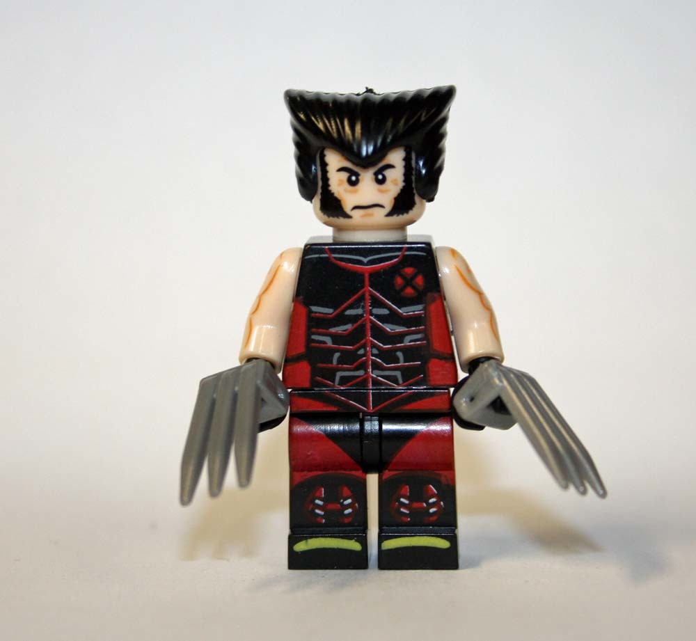 Wolverine Blocking Building Block Wolverine Ninja Strike X-Men Comic Minifigure US Toy ...